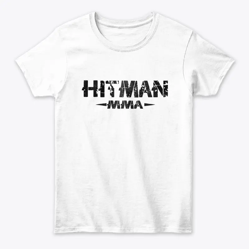 Hitman MMA Distressed Logo - Agent57