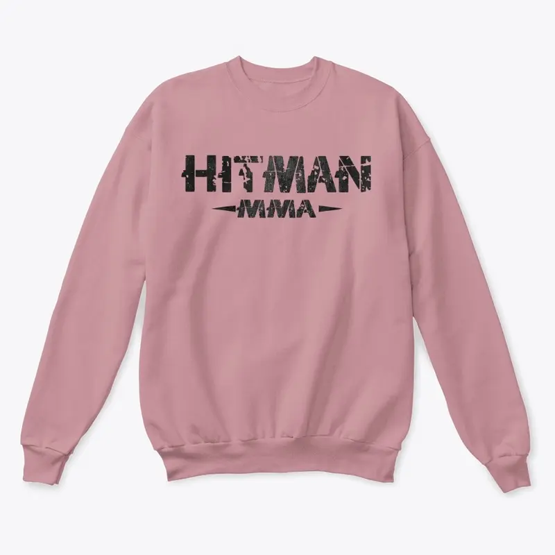 Hitman MMA Distressed Logo - Agent57